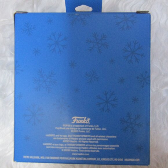 NIB Hallmark Funko Transformers Optimus Prime Christmas Tree Ornament 2023 Blue - Picture 2 of 7